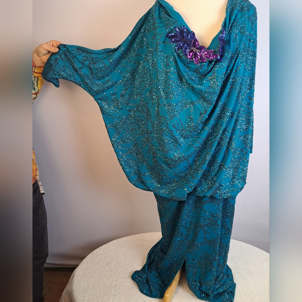 Golden Girls Bea Arthur style costume 1980s 1990s Glamour Miami Drag Glitter 14